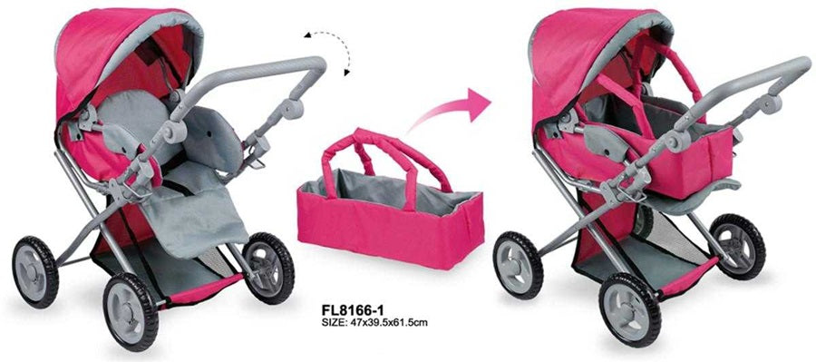 Παιδικό καροτσάκι μωρού - FL8166-1 - 308342 - iThinksmart.gr