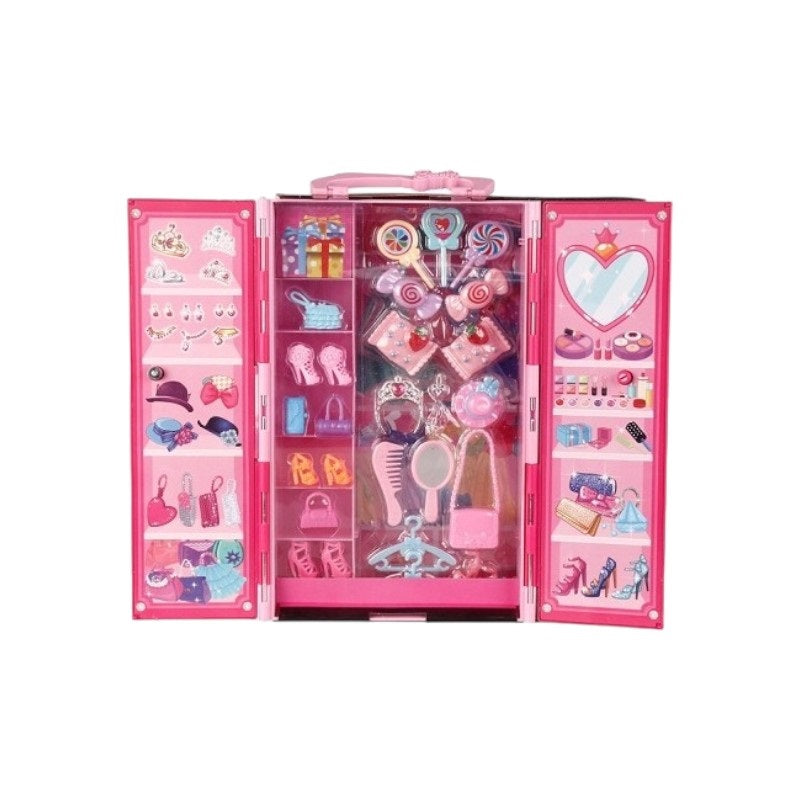 Doll set with beauty accessories - DSJ938-E - 308343