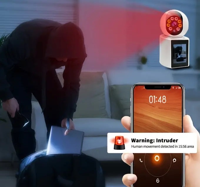 IP security camera with monitor - Security Camera - 310340