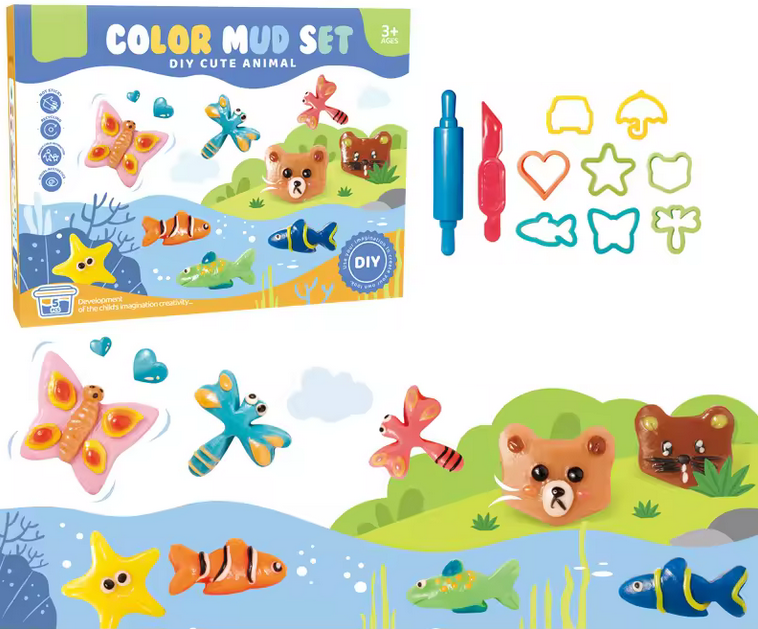 Σετ κατασκευών DIY με πλαστελίνη - 20g 5838-139A - 310409 - iThinksmart.gr