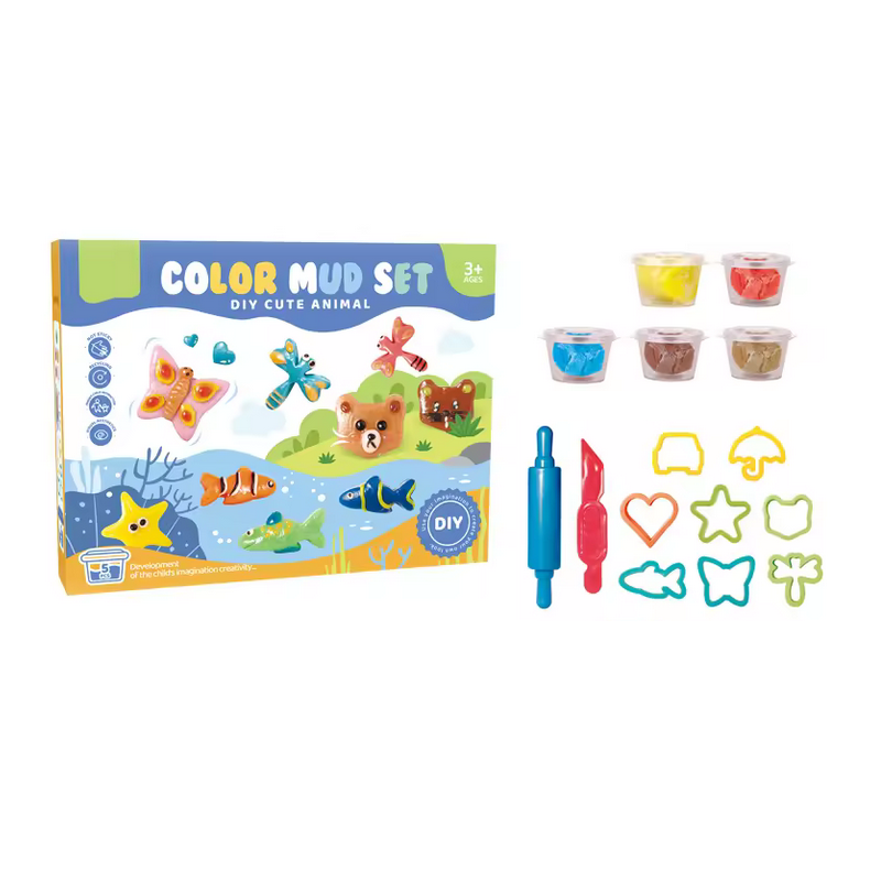 Σετ κατασκευών DIY με πλαστελίνη - 20g 5838-139A - 310409 - iThinksmart.gr