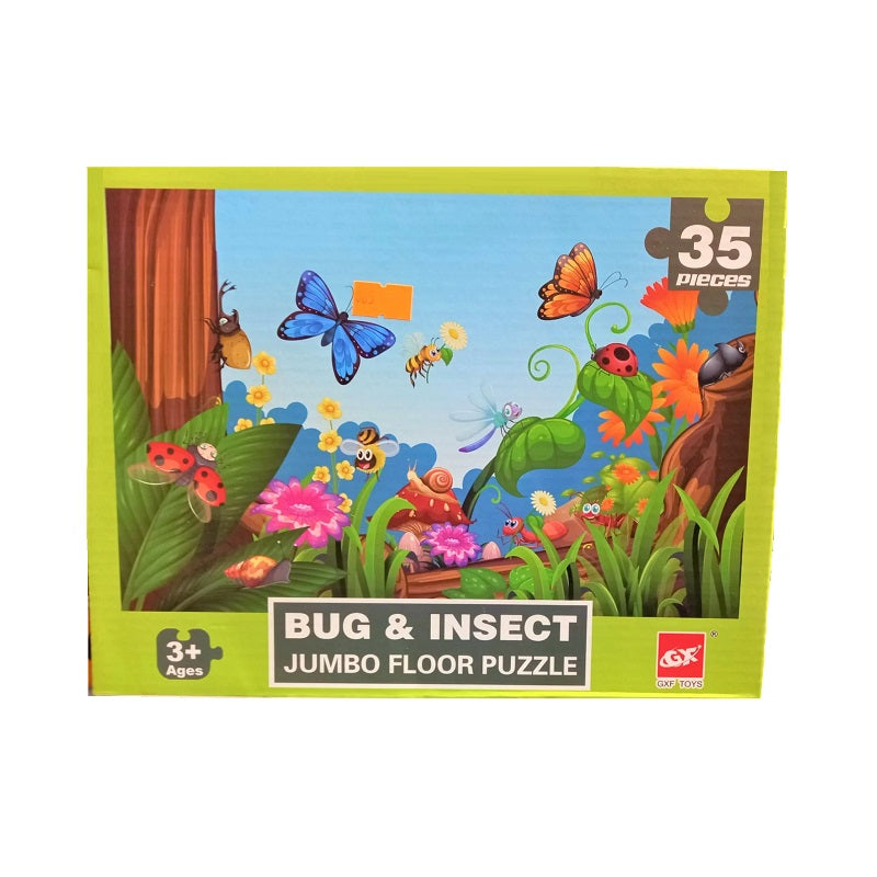 Children's puzzle 35 pieces - Bugs - GXF035-635 - 310426