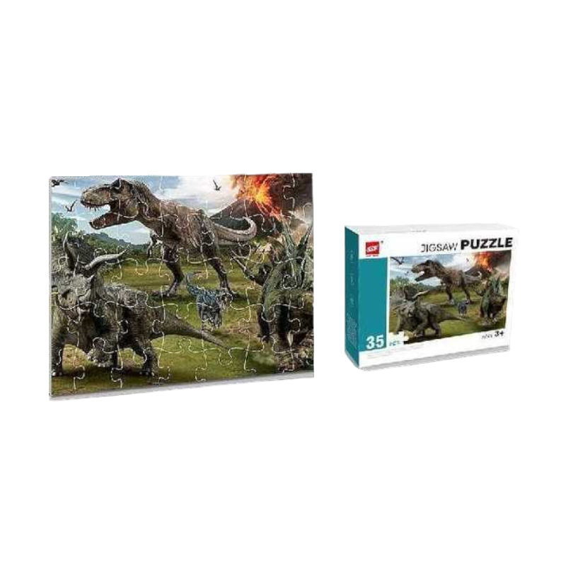 Παιδικό puzzle 35 κομματιών - Dinosaurs - GXF035-1135 - 310433 - iThinksmart.gr