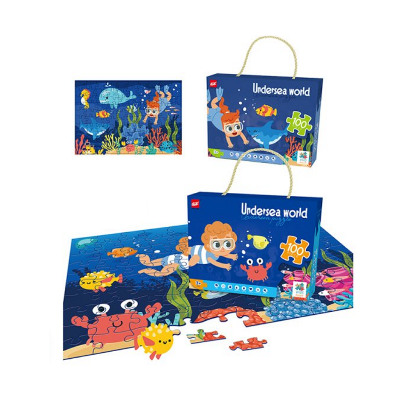 Παιδικό puzzle 100 κομματιών - Undersea World - 61007 - 310445 - iThinksmart.gr
