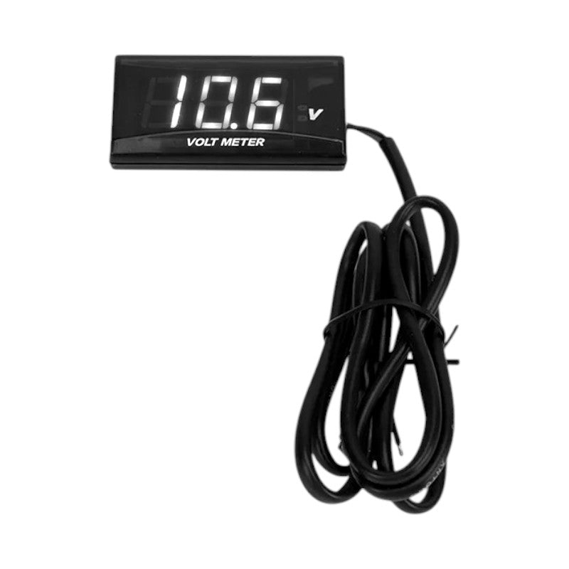 Motorcycle voltmeter - 3212102/150 - 310554 - White