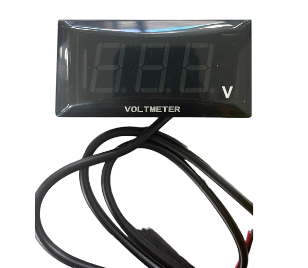 Motorcycle voltmeter - 3212102/150 - 310554 - White