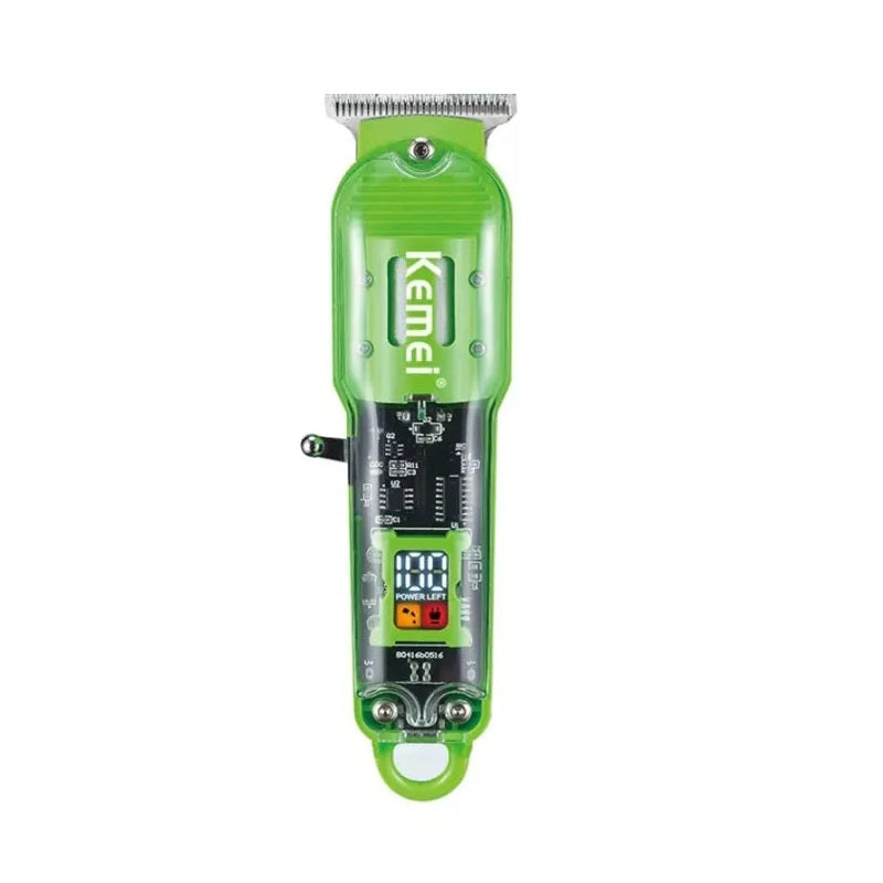 Hair clipper - KM-1133 - Kemei - Green