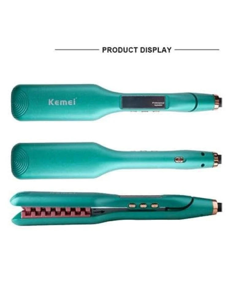 Πρέσα για κυματιστά μαλλιά και όγκο - KM-1228 - Kemei - iThinksmart.gr