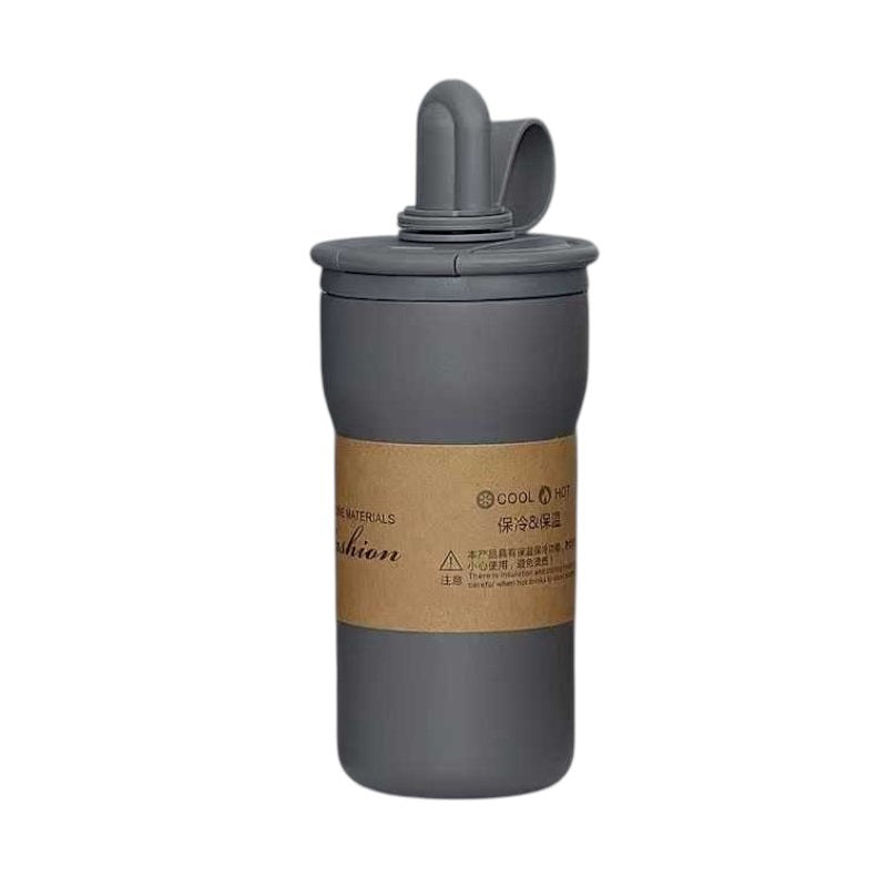 Portable thermos flask - 650ml - 312529 - Grey