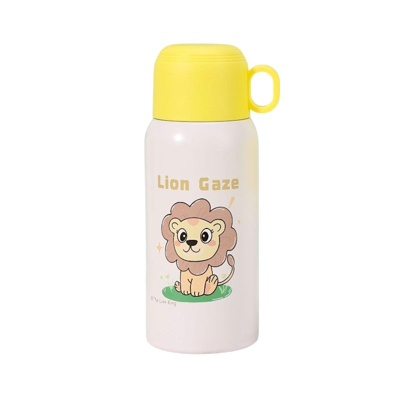 Children's thermos flask with mug - 500ml - 312567 - Yellow