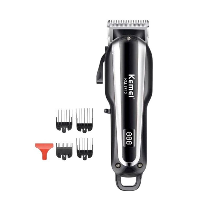 Hair clipper - KM-1712 - Kemei - Black