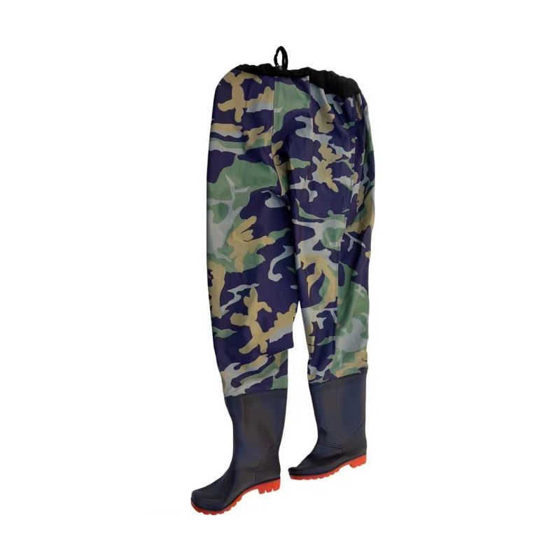 Waterproof trousers with galoshes - Camo - No.43 - 931476
