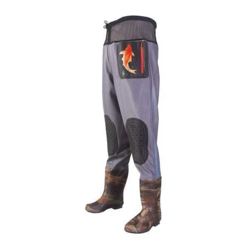 Waterproof fishing pants with galoshes - No.45 - 931876