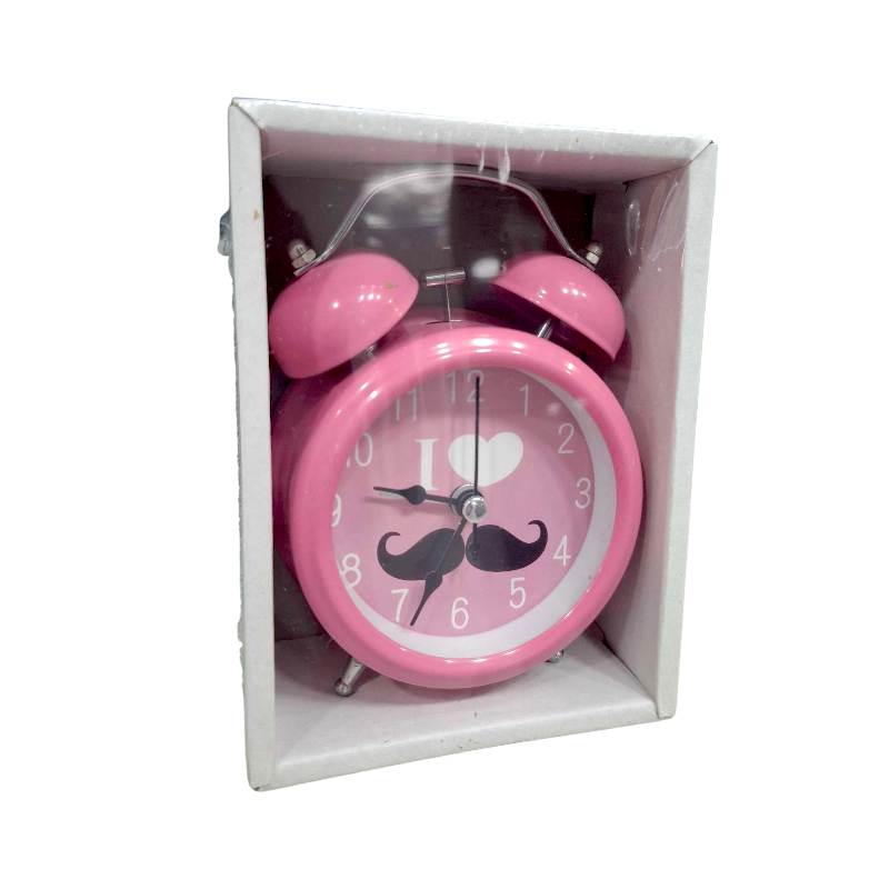 Table clock - Alarm clock - 3301-3 - 330109 - Pink