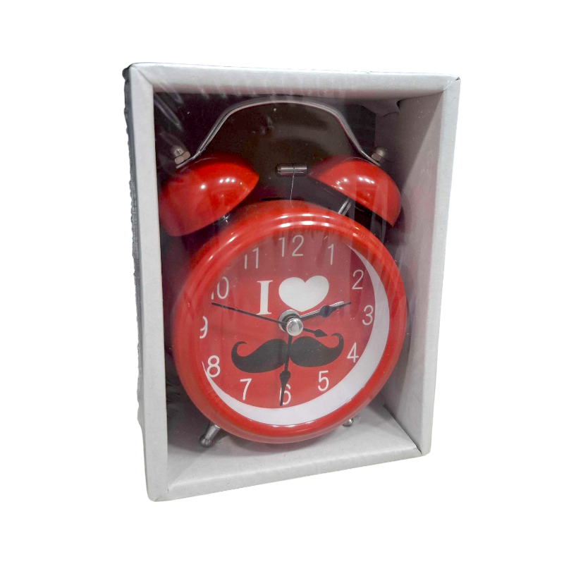 Table clock - Alarm clock - 3301-3 - 330109 - Red