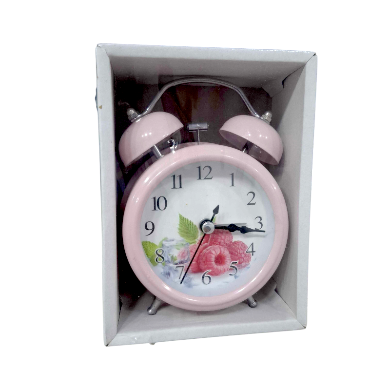 Table clock - Alarm clock - 3301-4 - 330116 - Pink