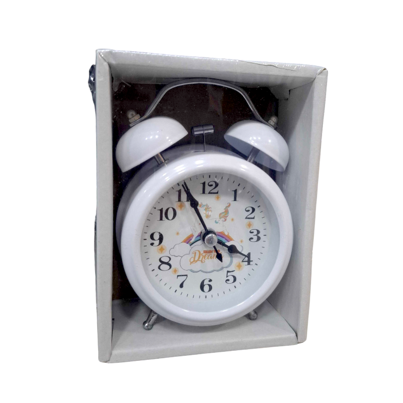 Table clock - Alarm clock - 3301-6 - 330130 - White
