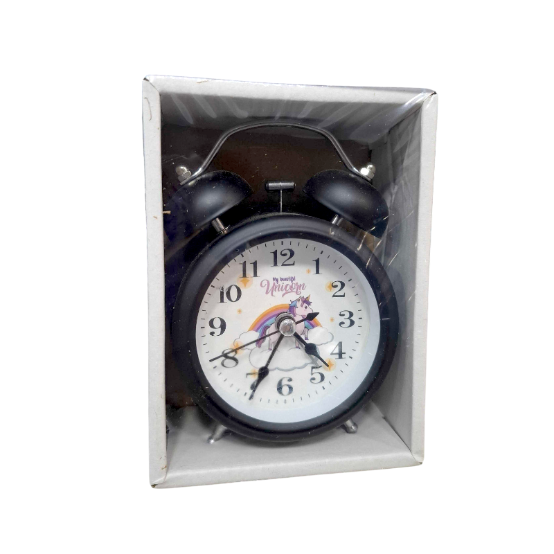 Table clock - Alarm clock - 3301-6 - 330130 - Black