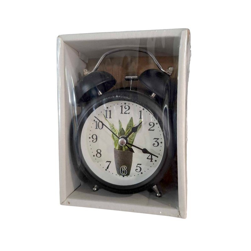 Table clock - Alarm clock - 3301-14 - 330154 - Black