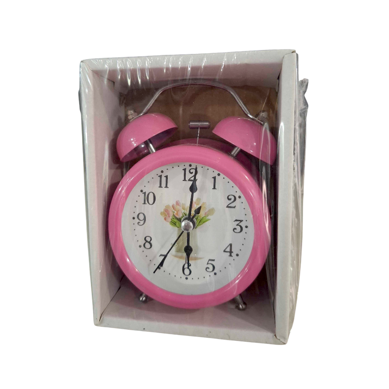 Table clock - Alarm clock - 3301-14 - 330154 - Pink