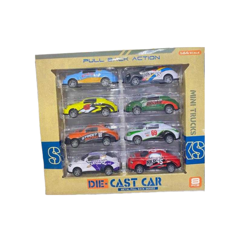 Σετ μεταλλικά αυτοκινητάκια - BR072-82 - 215277