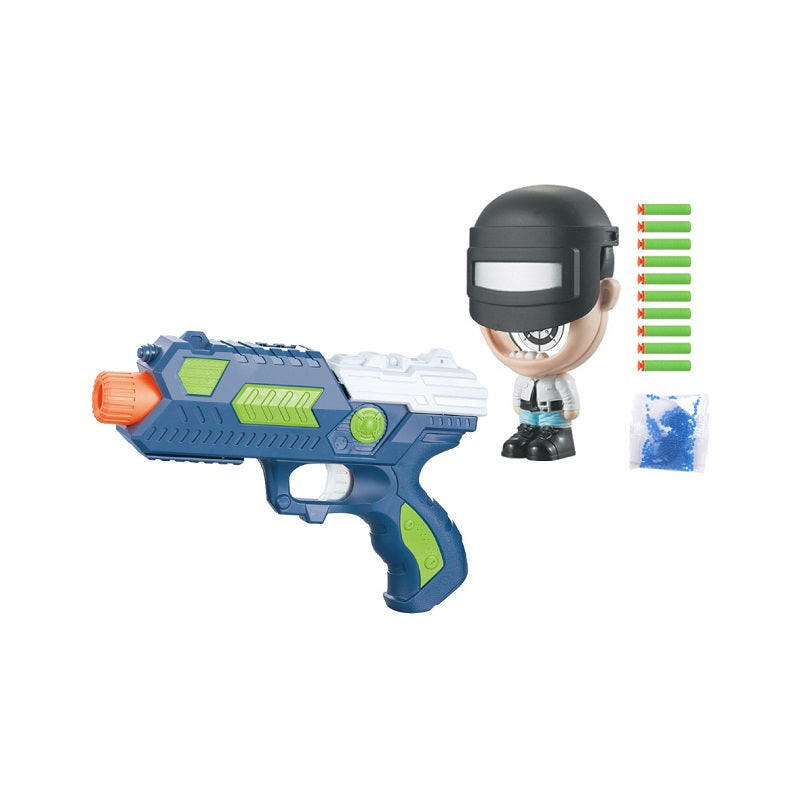 Children's gun with soft bullets and target - Soft Gun - 502-5 - EVA - 308322