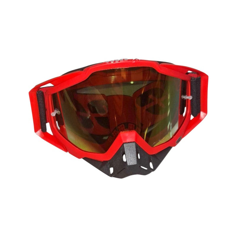 Μάσκα μοτοσυκλέτας Motocross - R9-MX101 - 350001 - Red