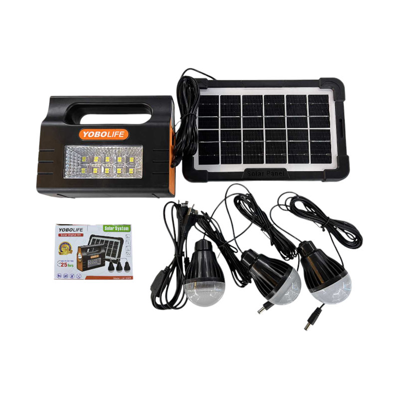 Επαναφορτιζόμενο ηλιακό σύστημα φωτισμού - 3605 - 291813 - iThinksmart.gr