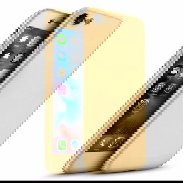 Θηκη 360° Full Cover Χρυση - iPhone 7 / iPhone 8 / SE 2020 - iThinksmart.gr