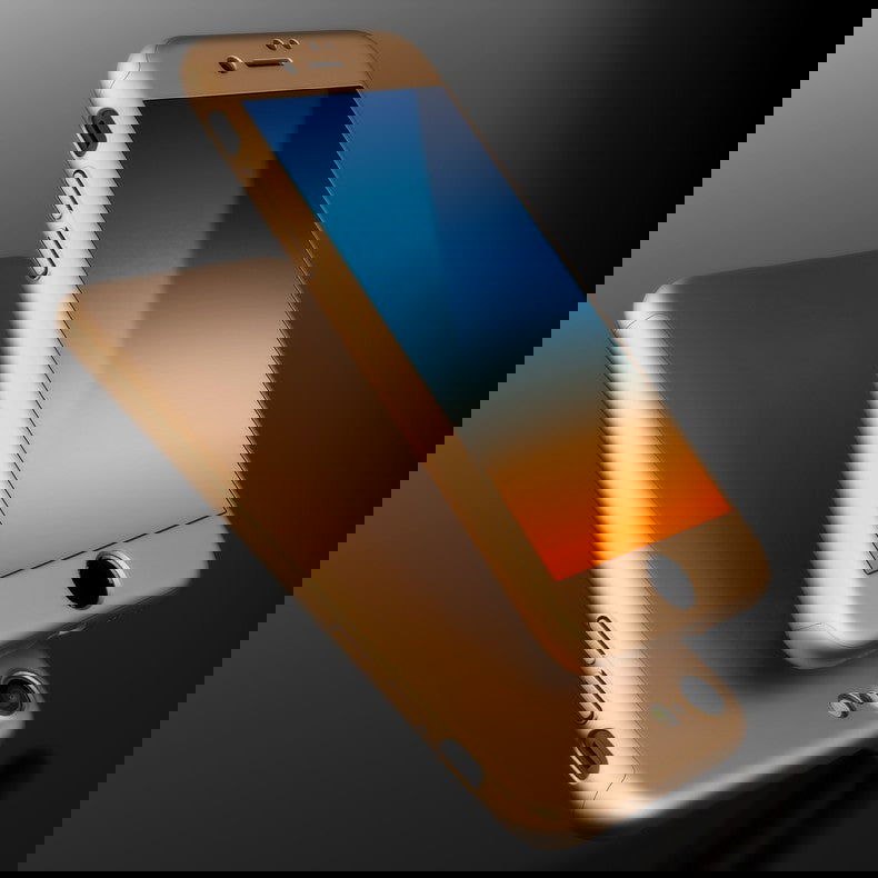 Θηκη 360° Full Cover Χρυση - iPhone 7 / iPhone 8 / SE 2020 - iThinksmart.gr
