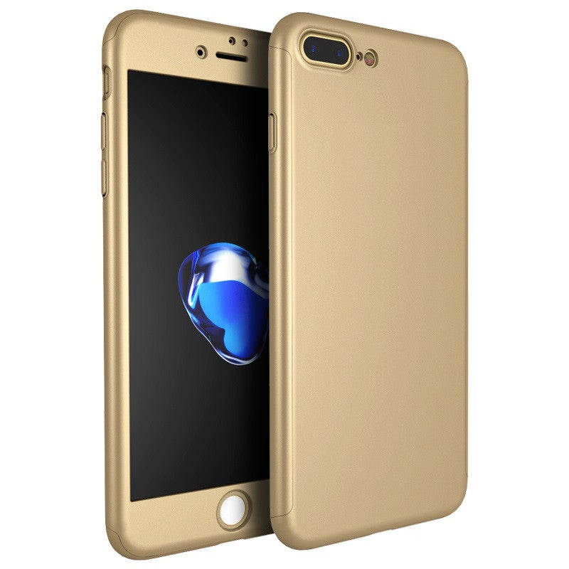 Case 360° Full Cover Gold iPhone Plus Plus