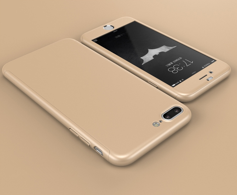 Θηκη 360° Full Cover Χρυση - iPhone 7 Plus / 8 Plus - iThinksmart.gr