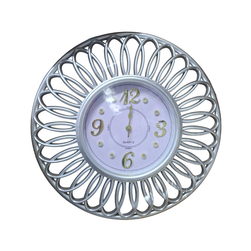 Wall clock - Vintage - CZK-869T - 368699 - Silver