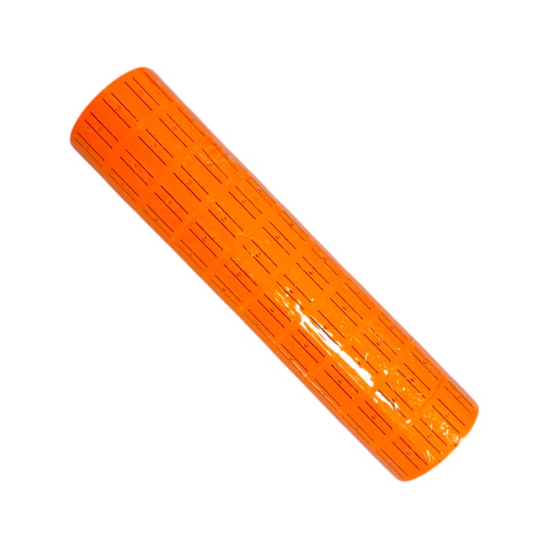 Replacement labels 500 pieces for label printer - 1.2x2cm - 405001 - Orange