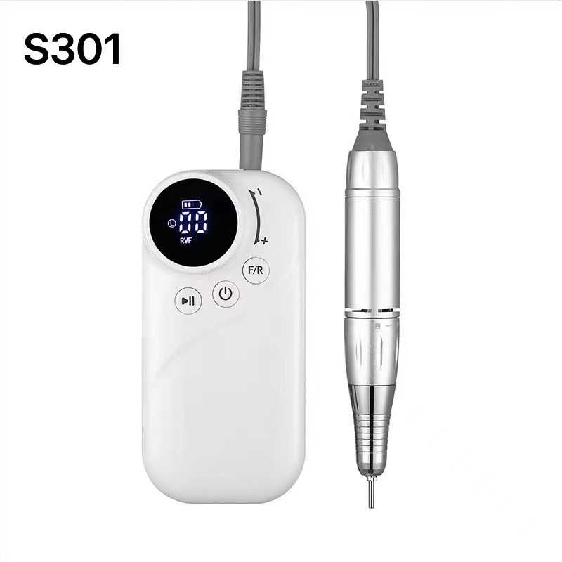 Rechargeable manicure-pedicure wheel - VNK-S301 - 581559 - White