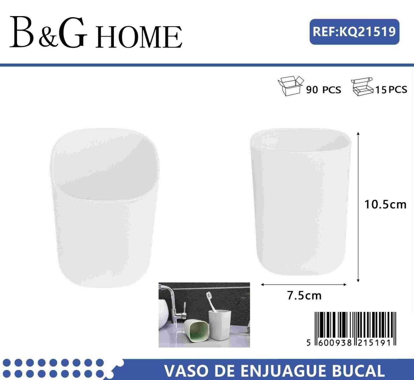 Θήκες οδοντόβουρτσας πλαστικές σε σετ 5Χ - White - 21519