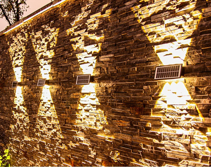 Ηλιακό φωτιστικό τοίχου LED - Warm White - 8lamps - 941419