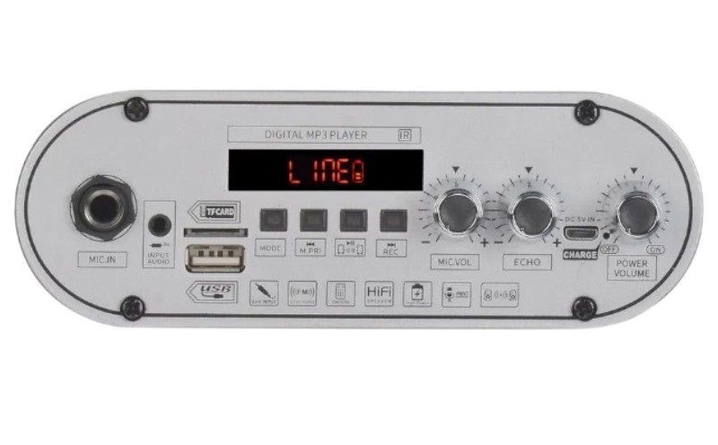 Ασύρματο ηχείο Bluetooth με μικρόφωνο Karaoke - NDR-16A - 417072