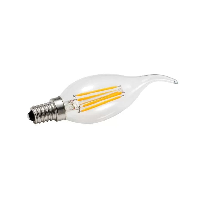 Λάμπα LED Filament φλόγα - Ε14 - 8W - 431527 - iThinksmart.gr