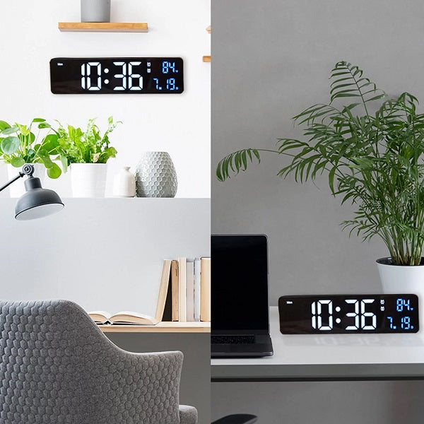 Digital Clock – Alarm Clock - 6625 - 466257 - Black