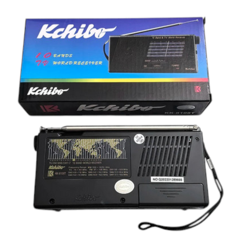 Portable radio - KK8108T - 481089 - Black