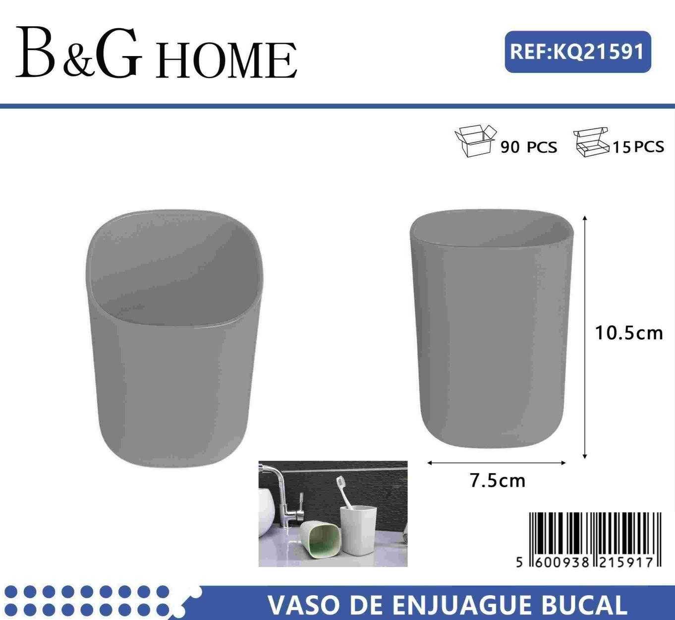 Θήκες οδοντόβουρτσας πλαστικές σε σετ 5Χ - Grey - 21591