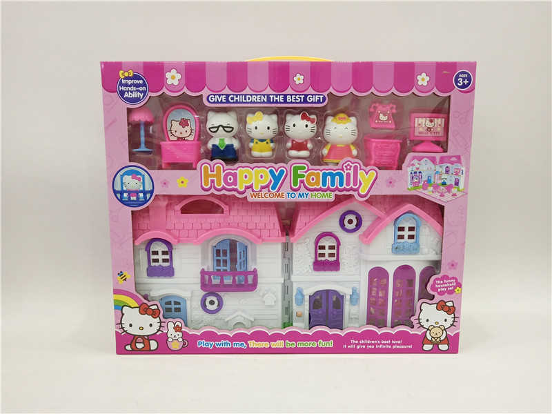 Κουκλόσπιτο mini με αξεσουάρ - 596A - 917361