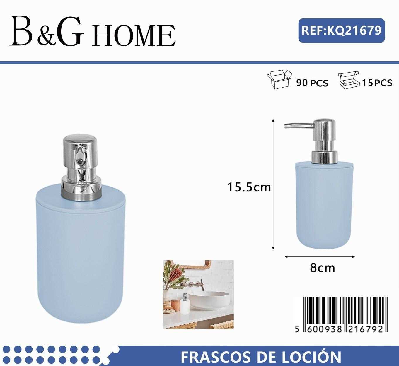 Θήκες κρεμοσάπουνου Dispenser πλαστικές σε σετ 5Χ - Light Blue - 21679