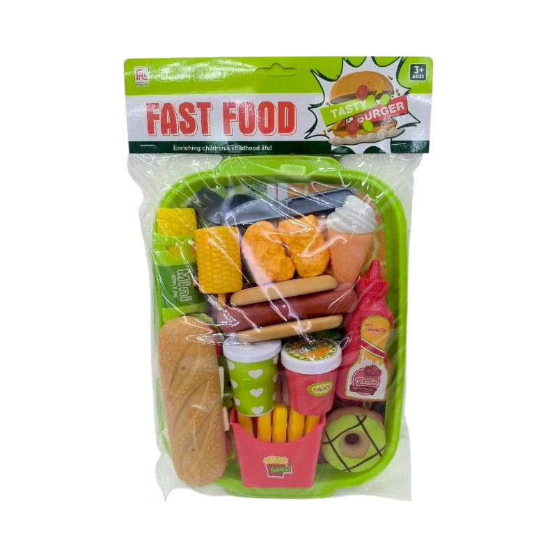 Παιδικό σετ Fast Food - 24pcs - 6629-6 - 502183