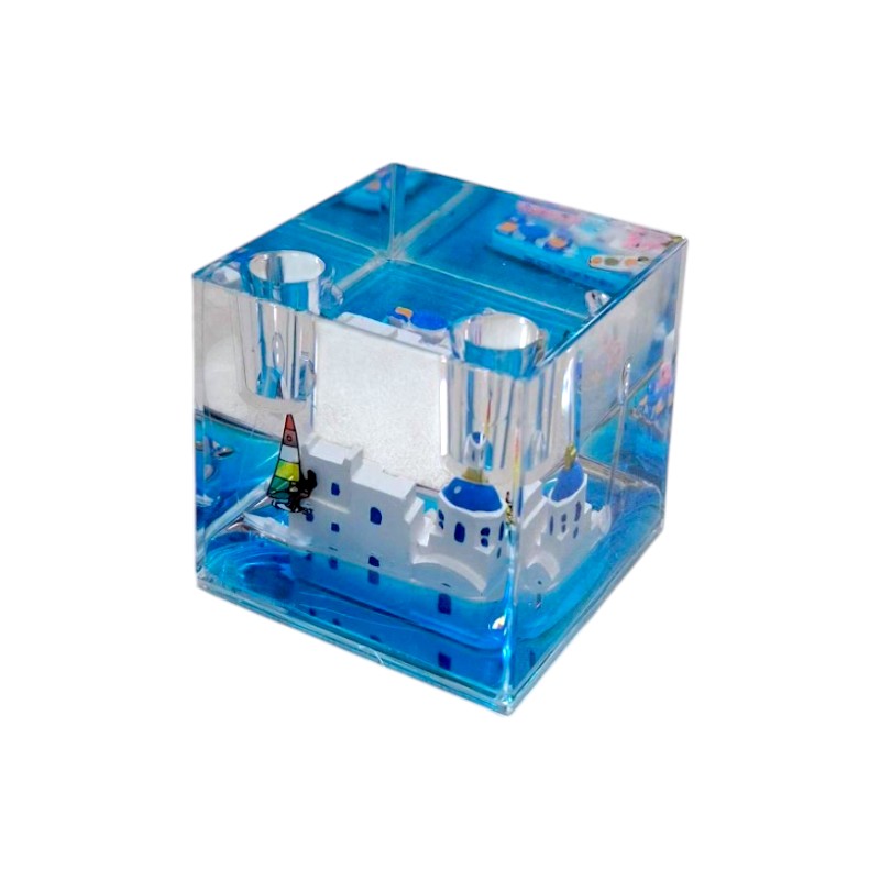 Decorative Souvenir pencil case with water - SY73A - 507121