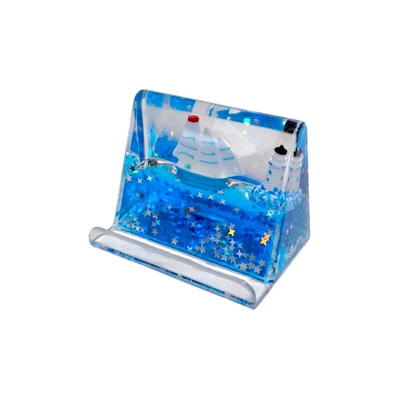 Decorative Souvenir & smartphone holder with water - SY141 - 507411