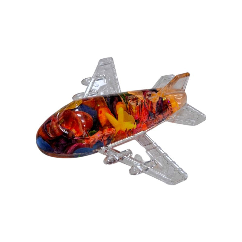 Διακοσμητικό Souvenir Αεροπλάνο με νερό - SY31B - 507459