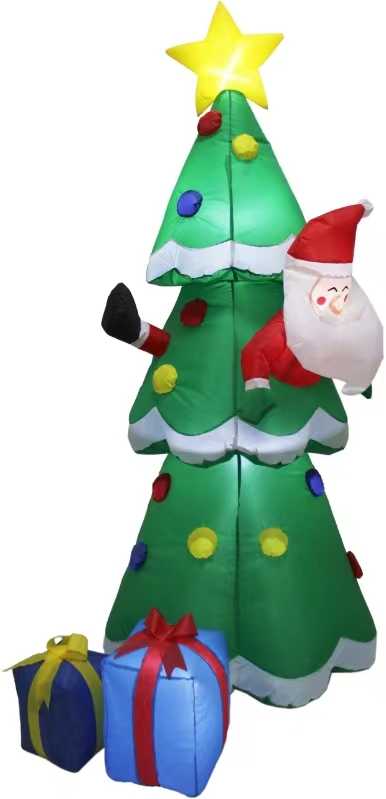 Φουσκωτό διακοσμητικό Χριστουγεννιάτικο Δέντρο με φωτισμό - 1.8m - 817131