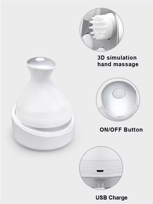 Head massage device - 510214 - White